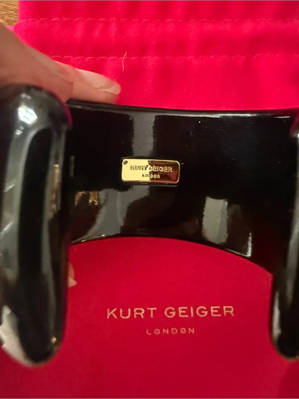 Kurt Geiger bold resin